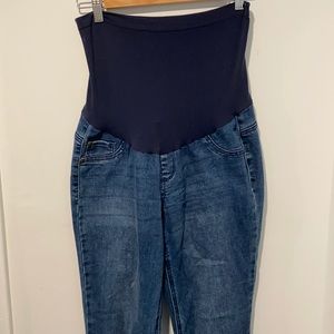 Motherhood maternity dark wash jeans